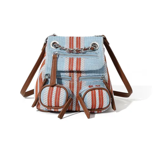MASTER CANVAS Fabric Backpack Women's Blue