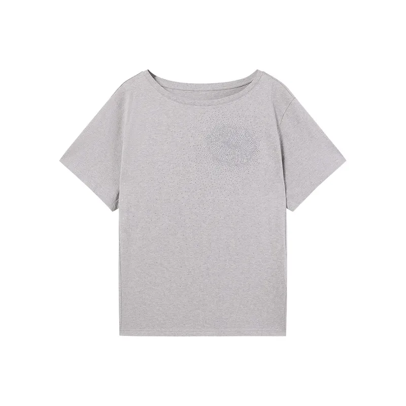 Miss Sixty T Shirts Women's Heather Gray-0