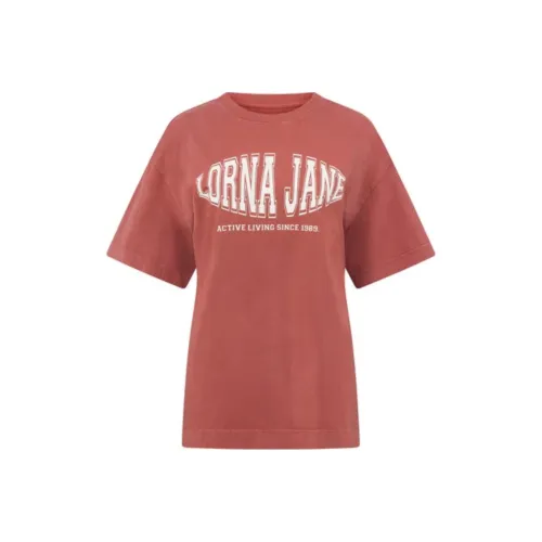 LORNA JANE T-Shirt Women's Washable Pastel Pink
