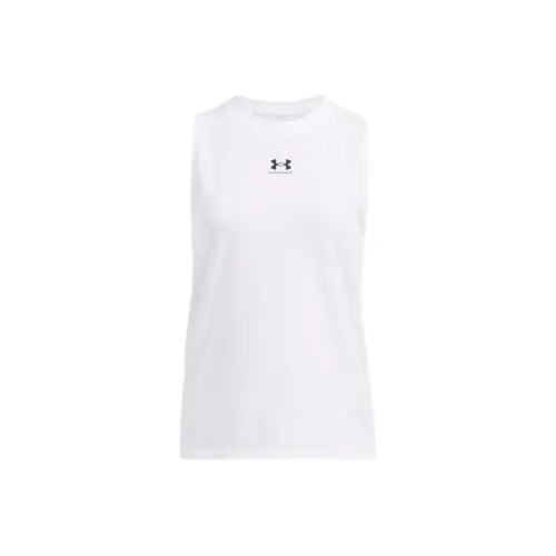 Under Armour Rival Tank Top Women's White/Black