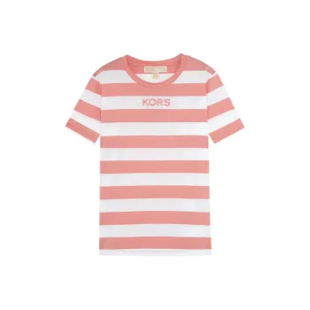 MICHAEL KORS T Shirt Women's Pink/White