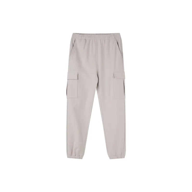 Tectop Casual Pants Unisex Beige Khaki-0