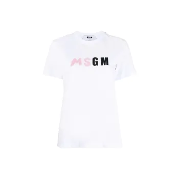 MSGM T Shirts Women's White