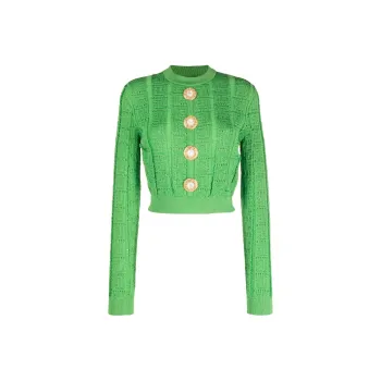 BALMAIN Sweaters Women's Green
