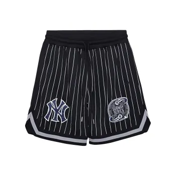 New Era x MLB SS24 New York Yankees Basketball Shorts Unisex Black