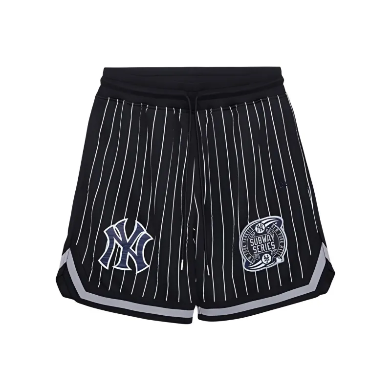 New Era x MLB SS24 New York Yankees Basketball Shorts Unisex Black-0