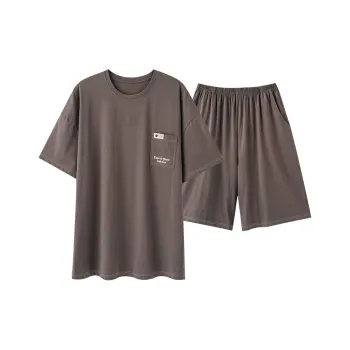 FENTENGCARE Pajama Set Men's Gray