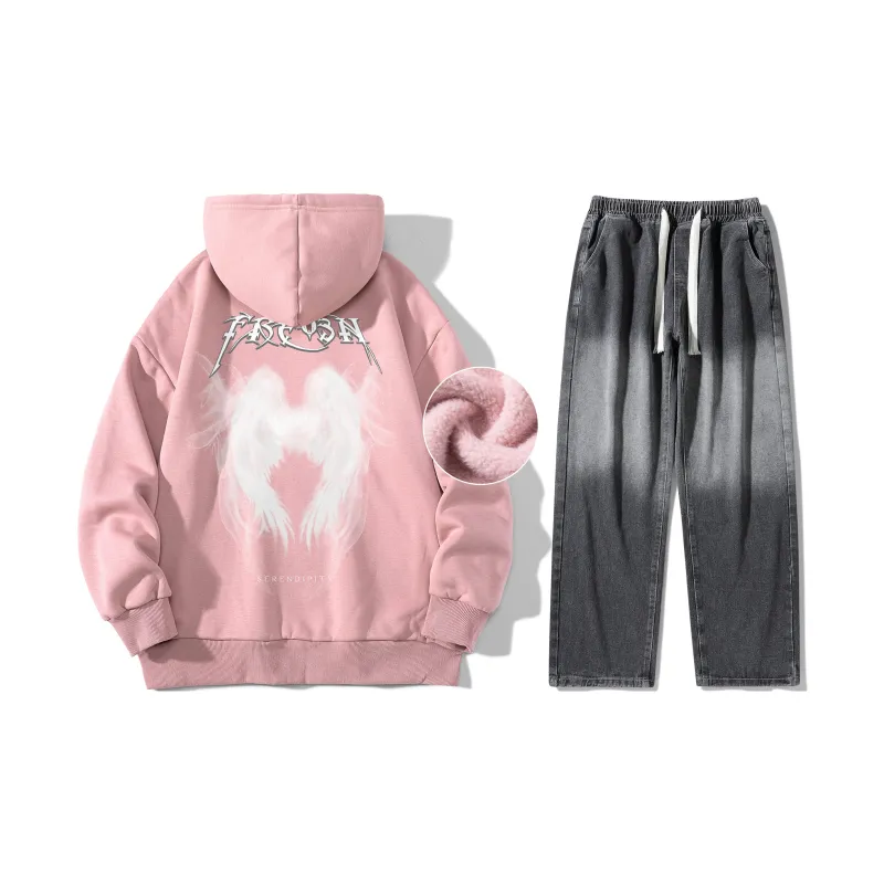 FREO3N Sweatshirt Sets Unisex-9