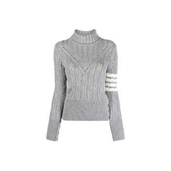 THOM BROWNE· FW22 Sweater Women's Gray