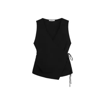 ZARA Tank Tops Women's Black