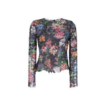 Collina Strade Gardenia Crochet knit Top