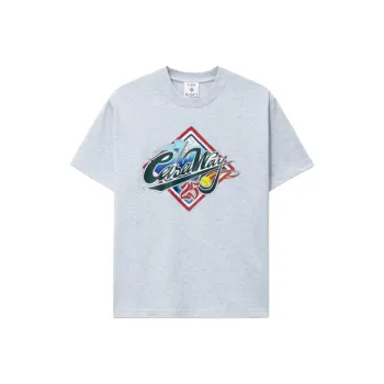 CASABLANCA Casa Way World Series Printed T Shirt 'Grey Marle'