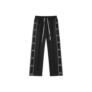 NOOING Casual Pants Unisex Black