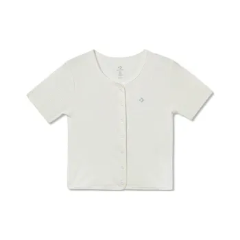 Converse Crop Tops Women's White