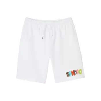Sandro Casual Shorts Unisex White