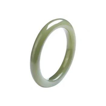 Royal Heaven's Choice Hetian Jade Bangles Green Jade Women's