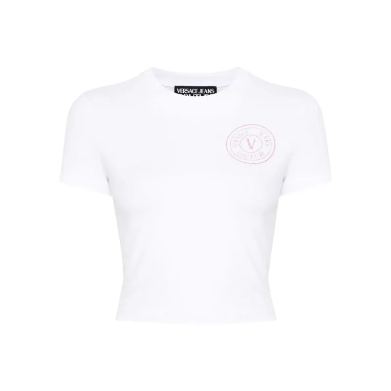 VERSACE JEANS COUTURE T Shirt Women's White-0