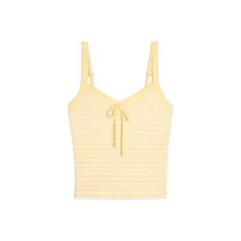 Hollister Tank Tops Women's Yellow