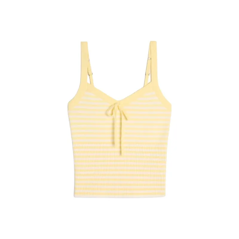 Hollister Tank Tops Women's Yellow-0