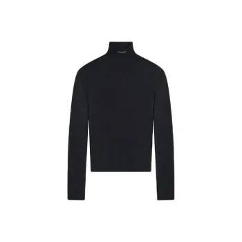 Balenciaga FW21 Slim Fit Sweater Women's Black