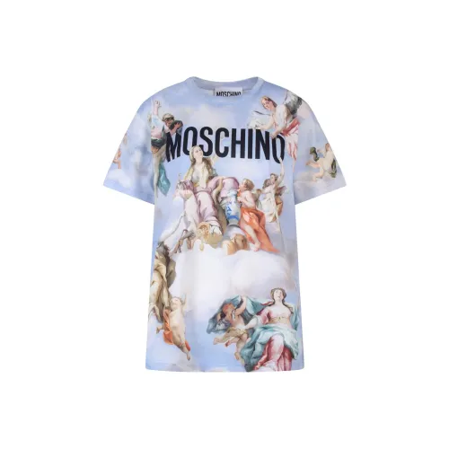 MOSCHINO T Shirts Women's Blue