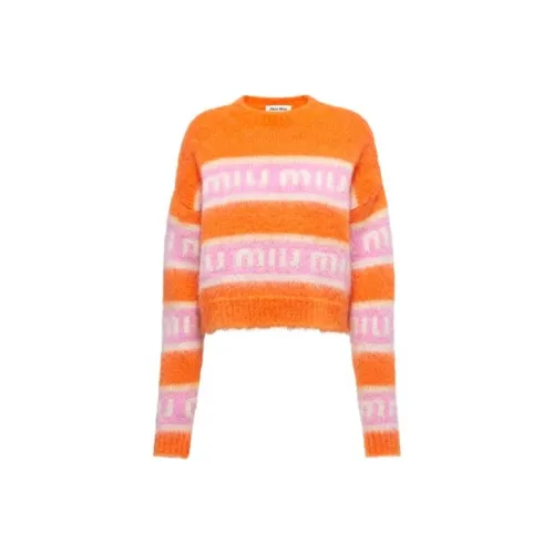 MIU MIU Sweaters Women's Orange