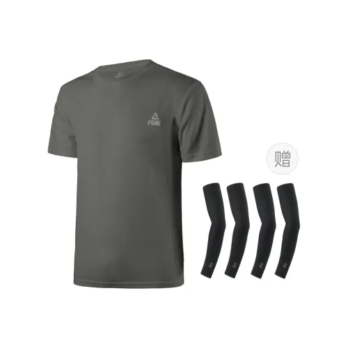 PEAK x SPORTS Workout Clothing Men's Gray
