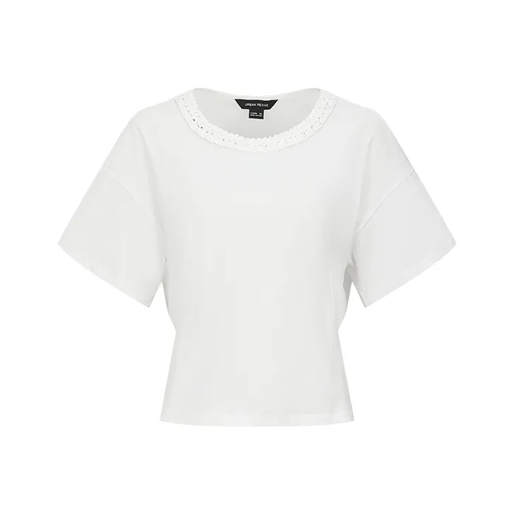 URBAN REVIVO T Shirts Women's White-0