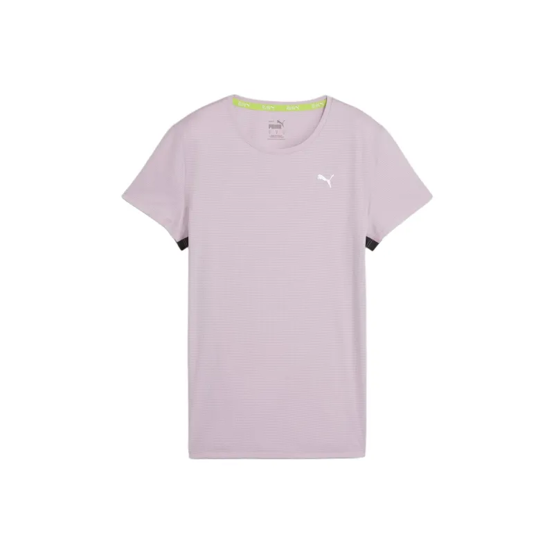 PUMA RUN FAVORITE Women's Tee T-Shirt Women's Pink Purple-0