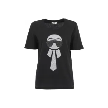 FENDI X Karl Lagerfeld T Shirt 'Black'