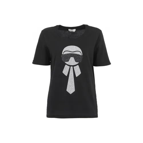 FENDI X Karl Lagerfeld T Shirt 'Black'