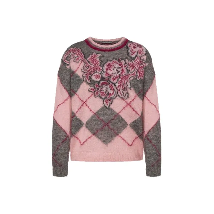 ALBERTA FERRETTI FW21 Loose Fit Sweater Women's Purple-0