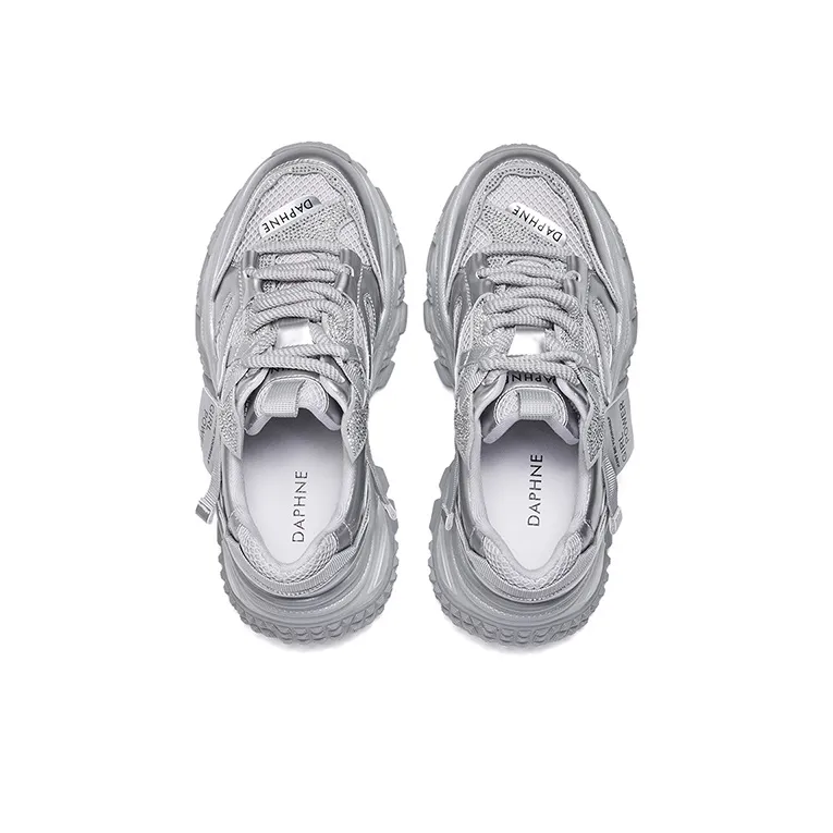 DAPHNE Anti Slip Wear Resistant Low Top Chunky Sneakers Women's-14