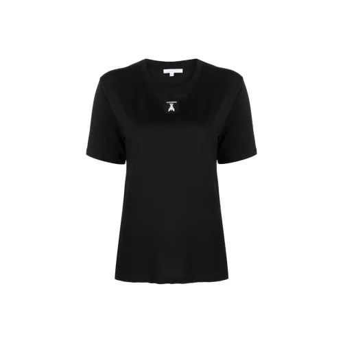 Patrizia Pepe Logo patch Cotton T shirt