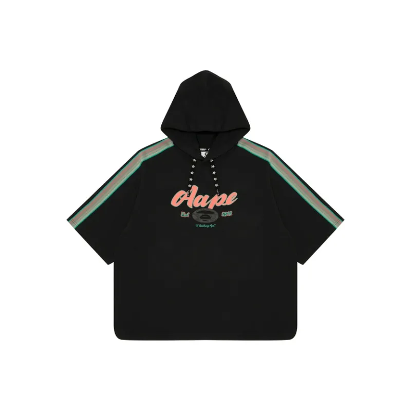 Aape Logo print Cotton Blend Hoodie-0