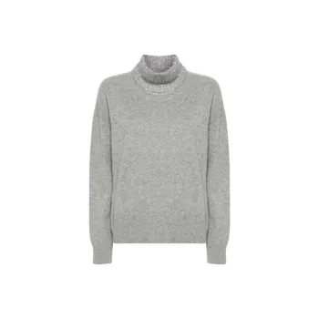 Fabiana Filippi Sequined High Neck Knitted Jumper