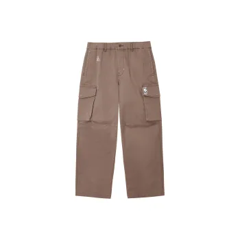 JACK JONES· x NBA Casual Pants Men's Brown
