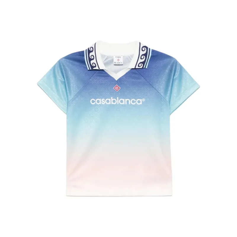 CASABLANCA Jacquard monogram T shirt-0