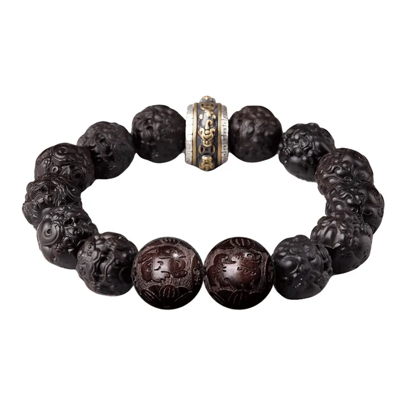 Yi Mingju Rosewood Bracelets Unisex-6