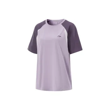 LiNing Fitness Series T-Shirt Women's Dusk Purple/Sweet Grape Purple