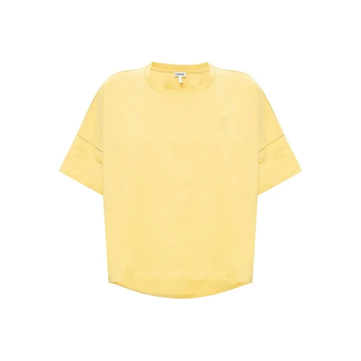 LOEWE T-Shirts Women's Yellow-0