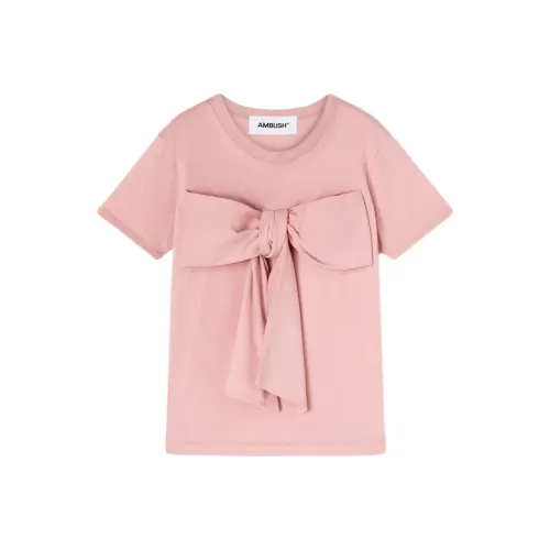 AMBUSH Oversized-bow Cotton T-shirt