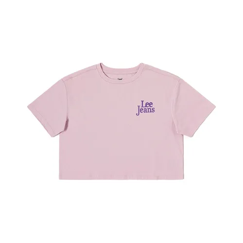 Lee Crop Tops Women's Pink