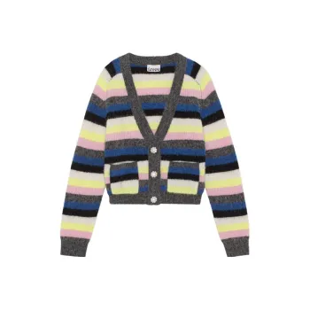 GANNI Cardigan 'Nautical Blue'