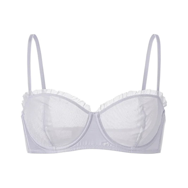 FREELASS Bra Women's Shimmering Silver-0