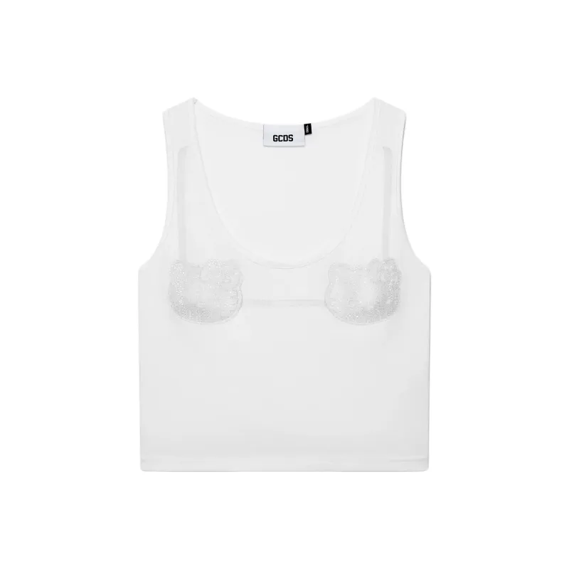 GCDS X Hello Kitty Printed Top-0