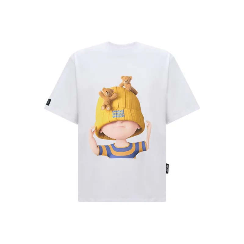 TSMLXLT Regular T Shirt Women's Raw White-0