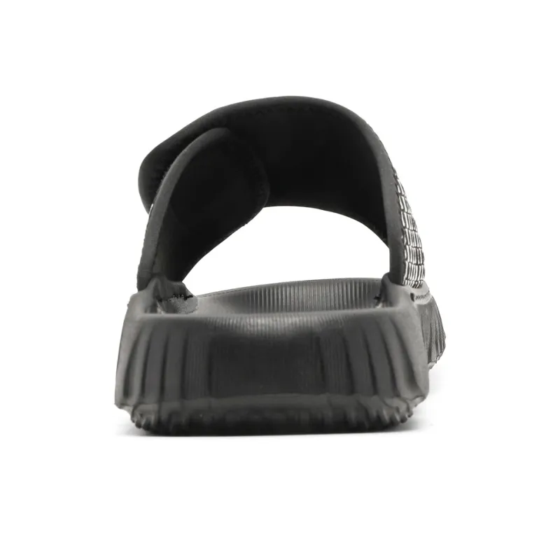 JIETEGONGYANG Rubber Sole Quiet, Slip Resistant, Odor Resistant Slide Slippers Men's Black-2