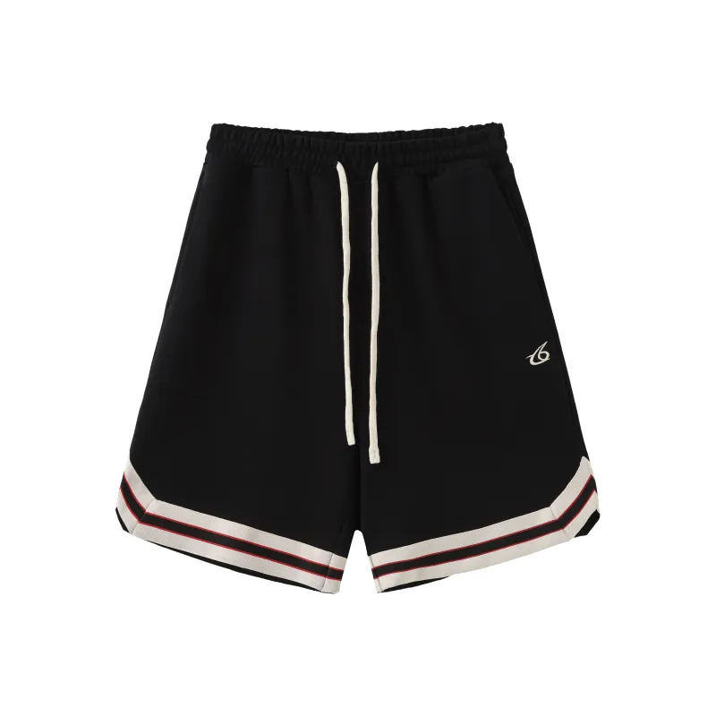 UNKNOWTAL Casual Shorts Unisex Black-0