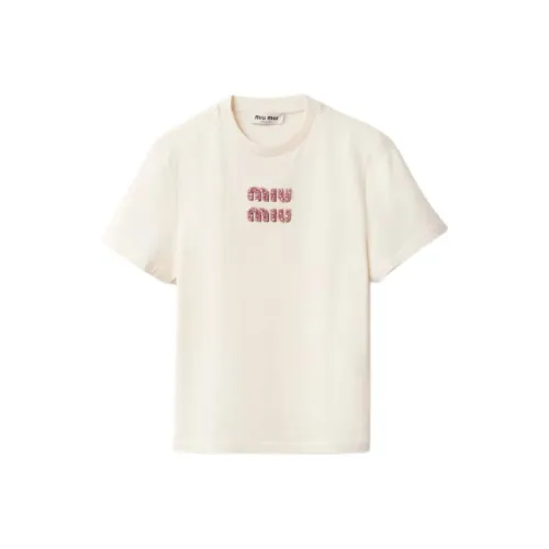 miu Sunglasses miu Sunglasses T Shirts Women's Beige